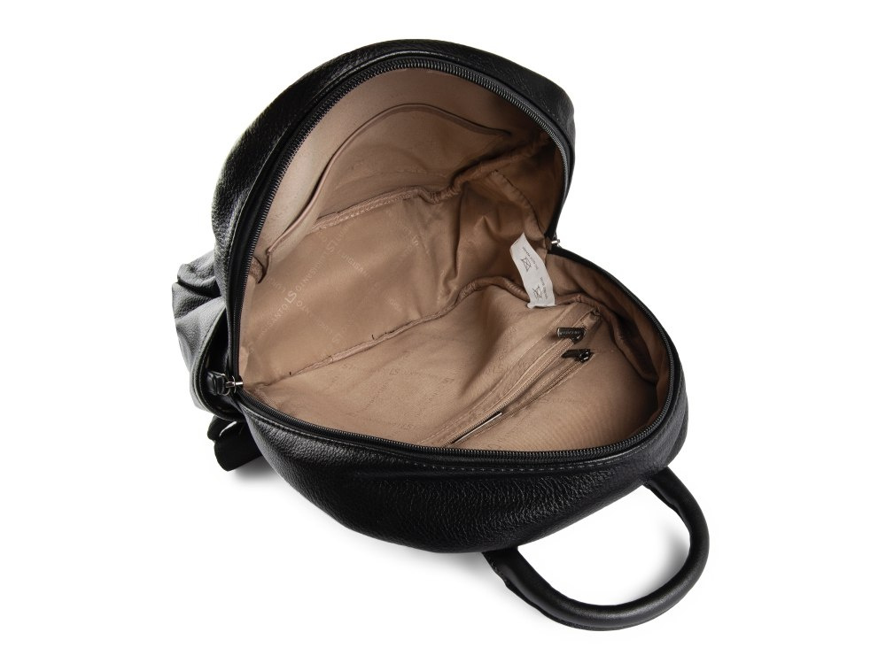 Plecak Damski LUIGISANTO 6114-2 Black Plecak Damski LUIGISANTO 6114-2 Black