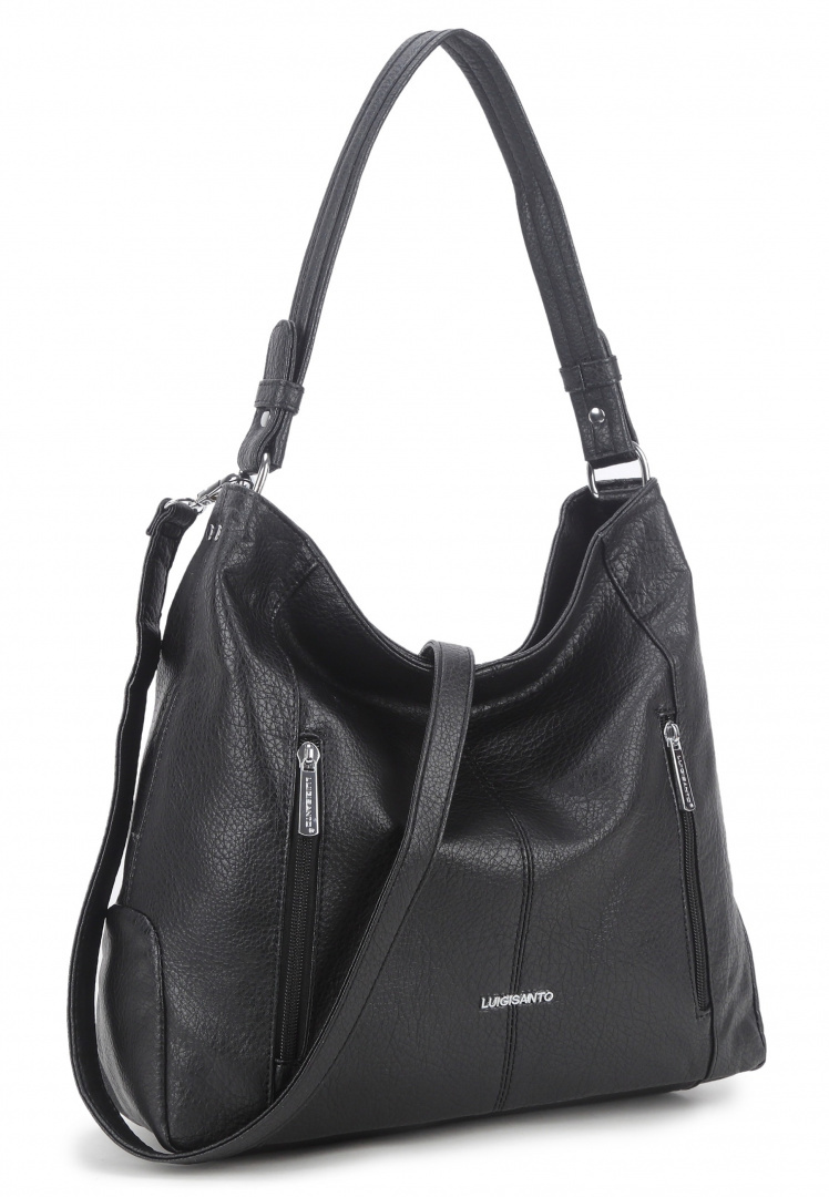 Torebka damska LUIGISANTO 12353 Black Torebka damska LUIGISANTO 12353 Black