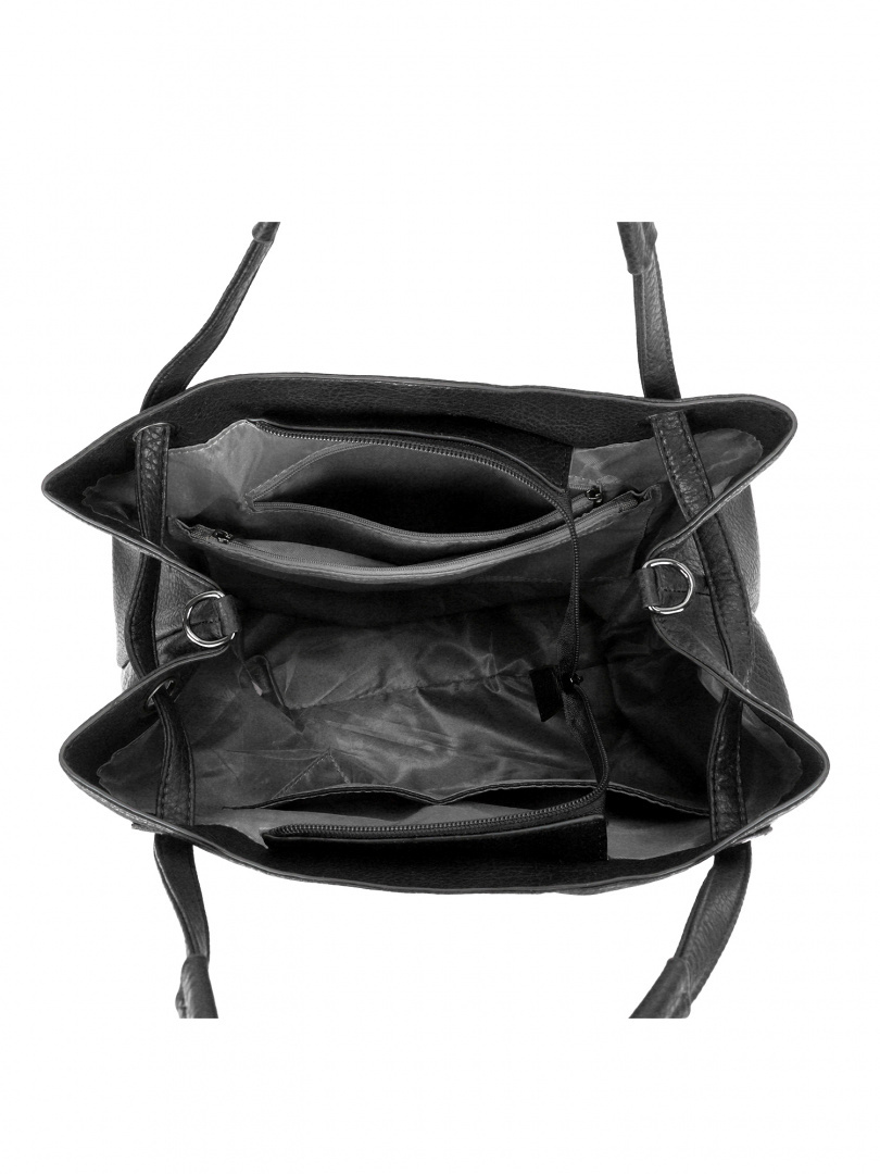 Torebka damska LUIGISANTO T66193 Black Torebka damska LUIGISANTO T66193 Black