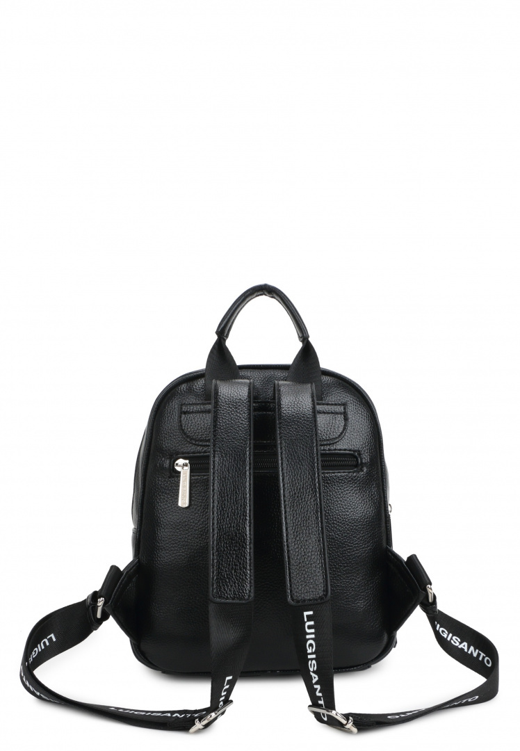 Plecak damski LUIGISANTO 6072 Black Plecak damski LUIGISANTO 6072 Black