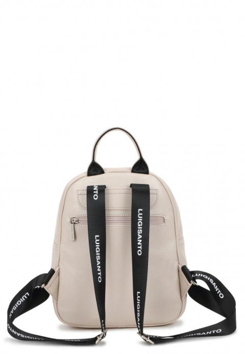 Plecak damski LUIGISANTO 6704-4 Beige Plecak damski LUIGISANTO 6704-4 Beige