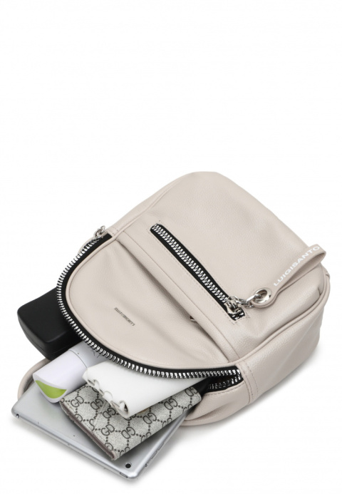 Plecak damski LUIGISANTO 6704-4 Light-grey Plecak damski LUIGISANTO 6704-4 Light-grey
