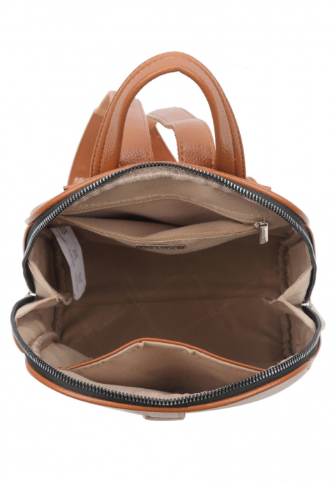 Plecak damski LUIGISANTO T6338-1 Brown Plecak damski LUIGISANTO T6338-1 Brown