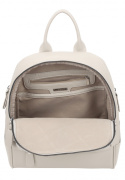 Plecak damski LUIGISANTO T6342 Beige