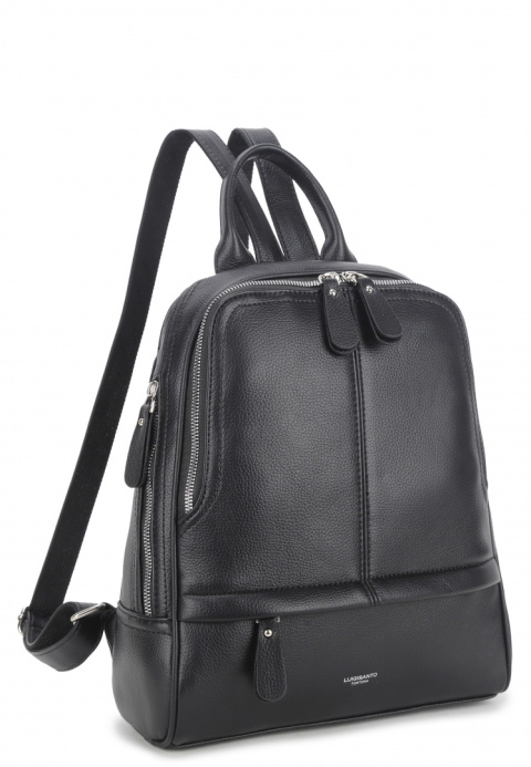 Plecak damski LUIGISANTO T6342 Black Plecak damski LUIGISANTO T6342 Black