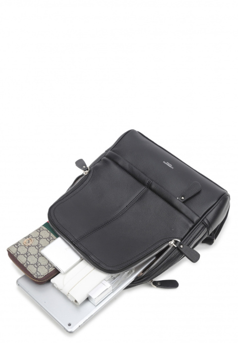 Plecak damski LUIGISANTO T6342 Black Plecak damski LUIGISANTO T6342 Black