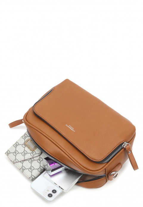 Torebka damska LUIGISANTO T5849 Brown Torebka damska LUIGISANTO T5849 Brown