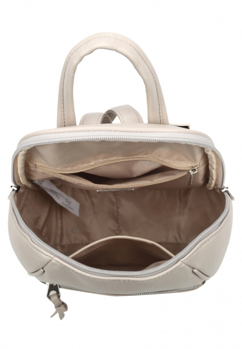 Plecak damski LUIGISANTO 21037A Beige Plecak damski LUIGISANTO 21037A Beige