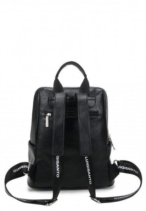 Plecak damski LUIGISANTO 6742-3A Black Plecak damski LUIGISANTO 6742-3A Black