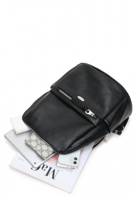 Plecak damski LUIGISANTO 6742-3A Black Plecak damski LUIGISANTO 6742-3A Black
