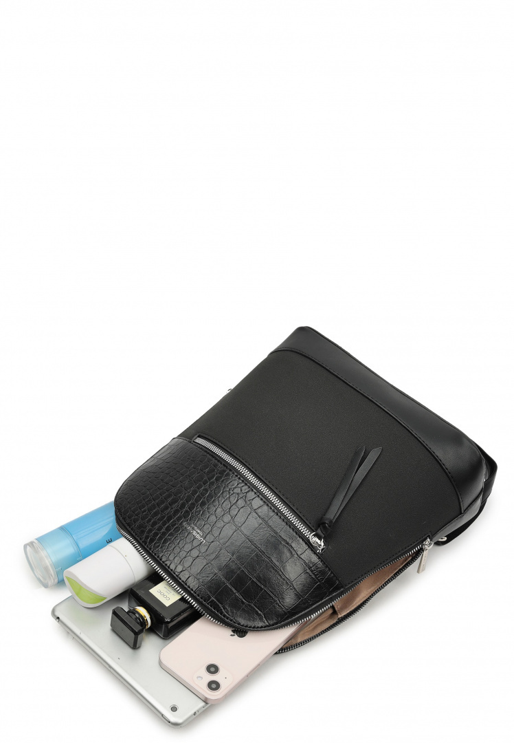 Plecak damski LUIGISANTO 6827-2 Black Plecak damski LUIGISANTO 6827-2 Black