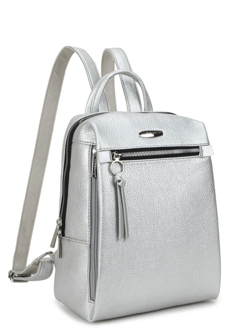 Plecak damski LUIGISANTO T32902 Silver Plecak damski LUIGISANTO T32902 Silver