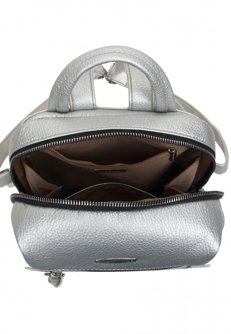 Plecak damski LUIGISANTO T32902 Silver Plecak damski LUIGISANTO T32902 Silver