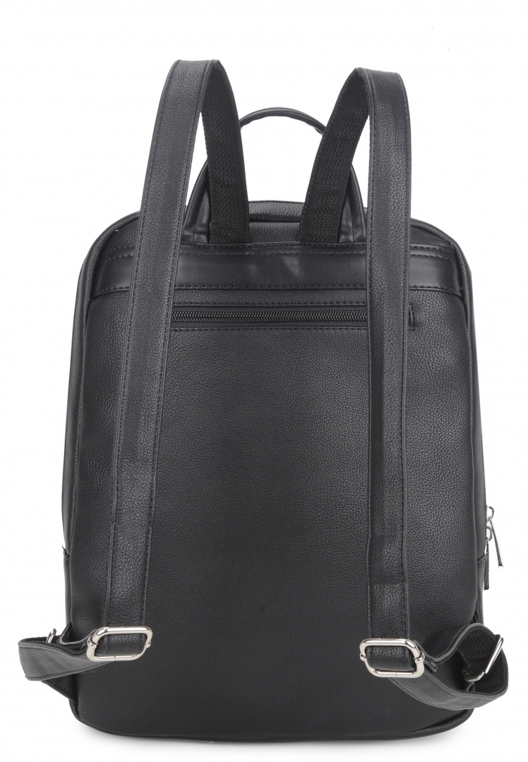 Plecak damski LUIGISANTO T5842 Black Plecak damski LUIGISANTO T5842 Black
