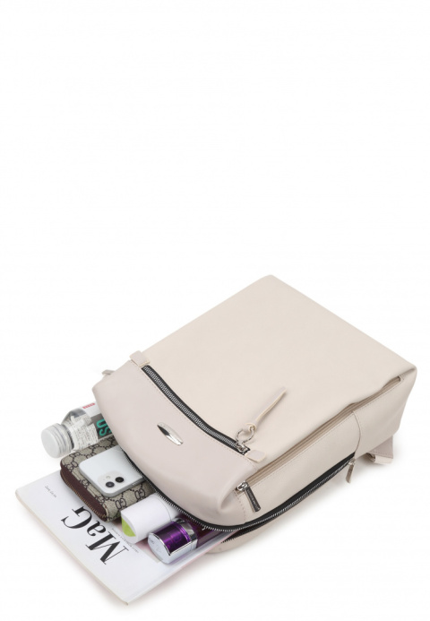 Plecak damski LUIGISANTO T5842 Light-grey Plecak damski LUIGISANTO T5842 Light-grey