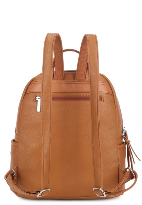 Plecak damski LUIGISANTO T5845 Brown Plecak damski LUIGISANTO T5845 Brown