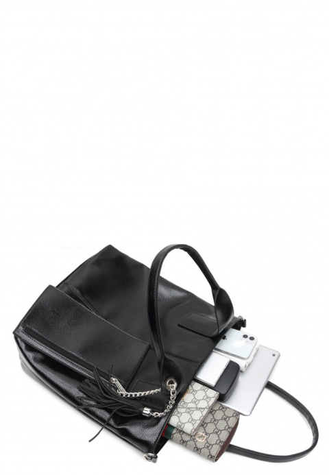 Torebka damska LUIGISANTO T6420 Black Torebka damska LUIGISANTO T6420 Black