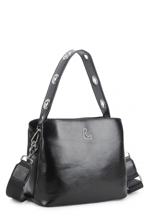 Torebka damska LUIGISANTO T6449 Black Torebka damska LUIGISANTO T6449 Black