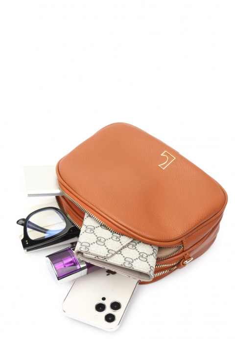 Torebka Damska LUIGISANTO L-181 Brown Torebka Damska LUIGISANTO L-181 Brown