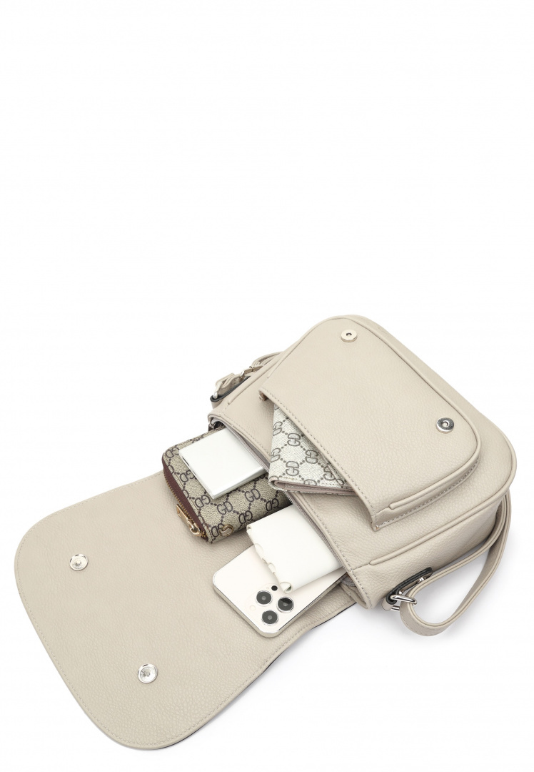 Torebka damska LUIGISANTO T6529-1 L.grey Torebka damska LUIGISANTO T6529-1 L.grey