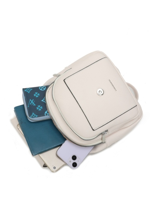 Plecak damski LUIGISANTO HS6503 Beige