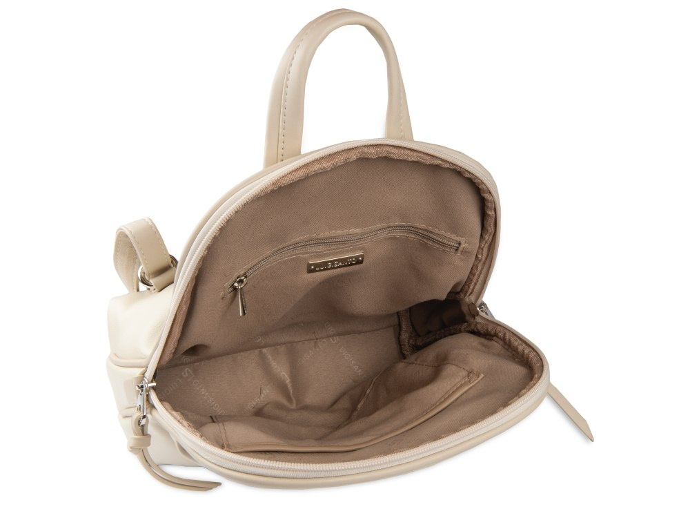 Plecak Damski LUIGISANTO 6219-2 Beige Plecak Damski LUIGISANTO 6219-2 Beige