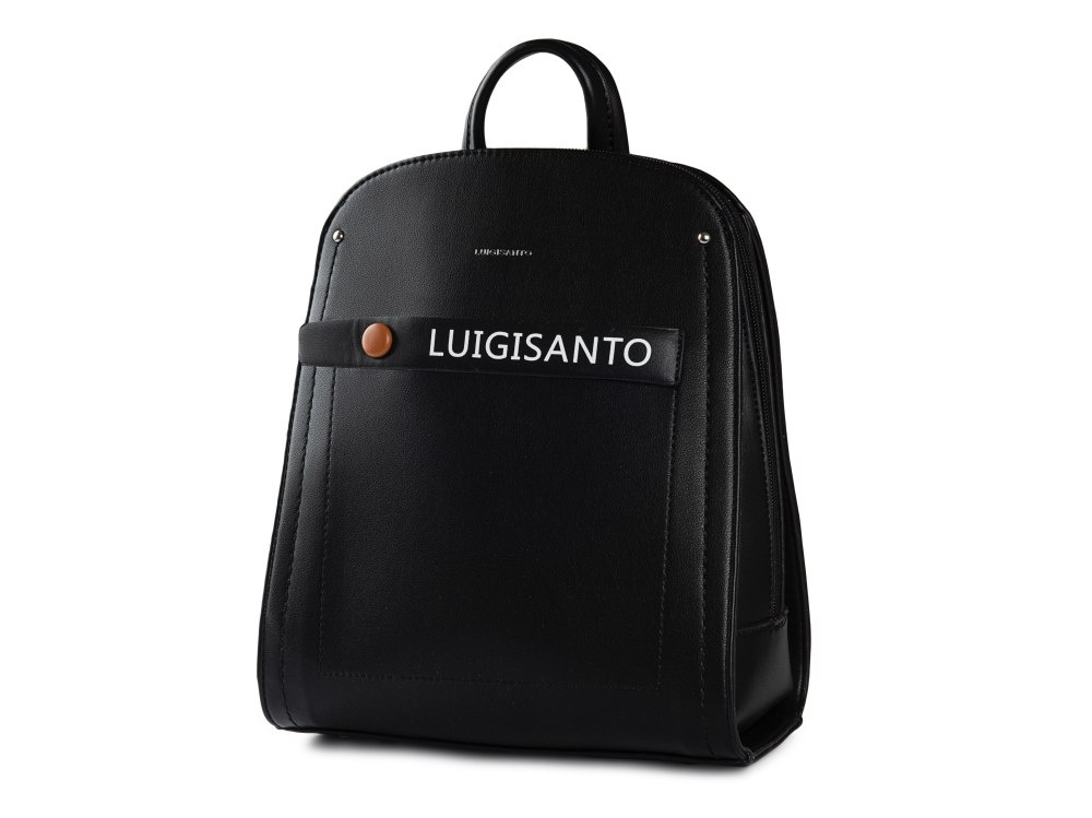 Plecak Damski LUIGISANTO 6247-2 Black Plecak Damski LUIGISANTO 6247-2 Black