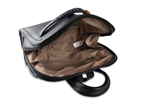 Plecak Damski LUIGISANTO 6247-2 Black Plecak Damski LUIGISANTO 6247-2 Black