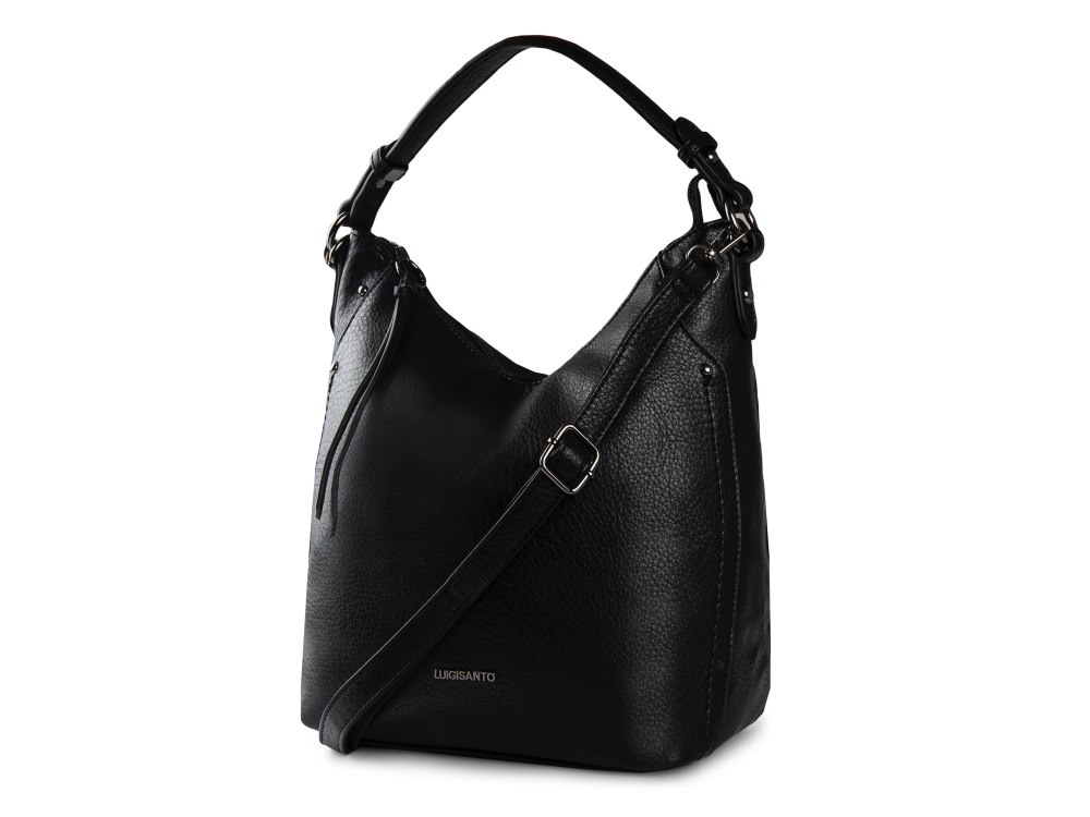 Torebka Damska LUIGISANTO 6210-2 Black Torebka Damska LUIGISANTO 6210-2 Black