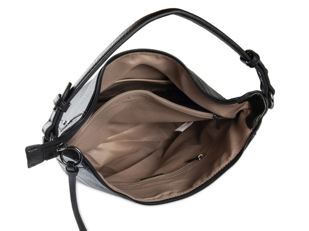 Torebka Damska LUIGISANTO 6210-2 Black Torebka Damska LUIGISANTO 6210-2 Black