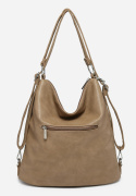 Torebka damska LUIGISANTO V85148 Beige/Taupe