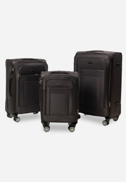 Komplet 3 walizek VADO z nylonu D.Brown