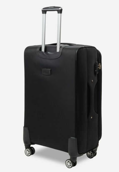 Komplet 3 walizek VADO z nylonu Black Komplet 3 walizek VADO z nylonu Black