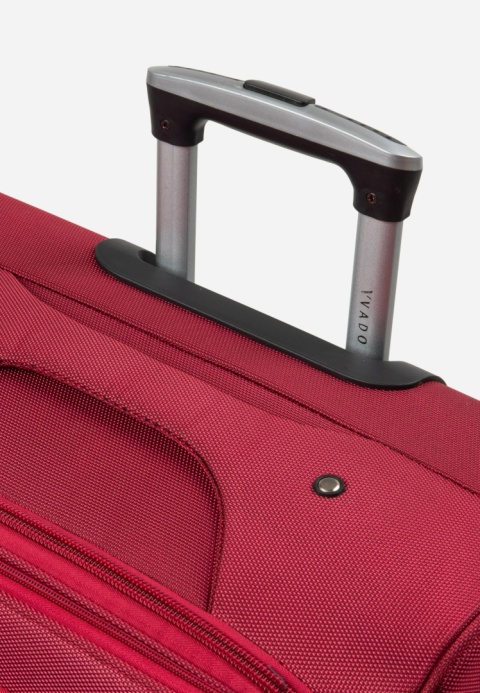 Komplet 3 walizek VADO z nylonu Red Komplet 3 walizek VADO z nylonu Red