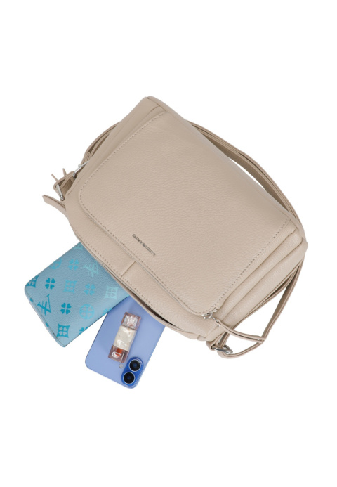 Torebka damska LUIGISANTO K6605 Beige Torebka damska LUIGISANTO K6605 Beige