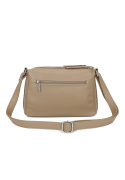 Torebka damska LUIGISANTO K6605 Beige/Taupe