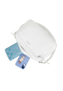 Torebka damska LUIGISANTO K6605 White