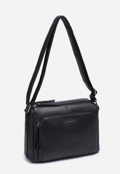 Torebka damska LUIGISANTO V6605 Black Torebka damska LUIGISANTO V6605 Black