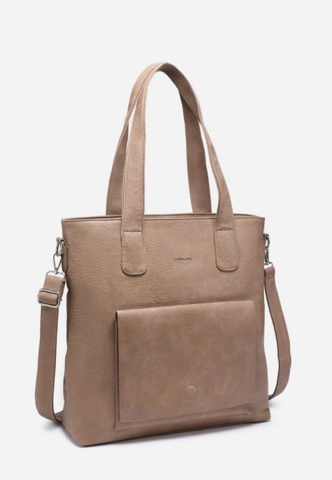 Torebka damska LUIGISANTO V6818 Beige/Taupe Torebka damska LUIGISANTO V6818 Beige/Taupe