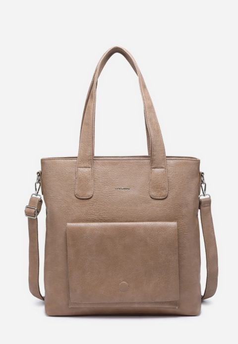Torebka damska LUIGISANTO V6818 Beige/Taupe Torebka damska LUIGISANTO V6818 Beige/Taupe