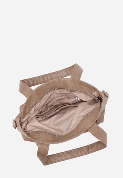Torebka damska LUIGISANTO V6818 Beige/Taupe Torebka damska LUIGISANTO V6818 Beige/Taupe
