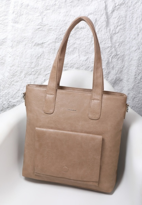 Torebka damska LUIGISANTO V6818 Beige/Taupe Torebka damska LUIGISANTO V6818 Beige/Taupe