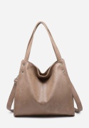 Torebka damska LUIGISANTO V862 Beige/Taupe