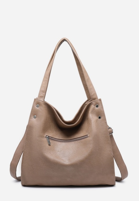Torebka damska LUIGISANTO V862 Beige/Taupe Torebka damska LUIGISANTO V862 Beige/Taupe
