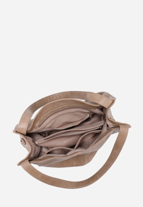 Torebka damska LUIGISANTO V862 Beige/Taupe Torebka damska LUIGISANTO V862 Beige/Taupe