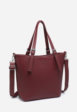 Torebka damska LUIGISANTO HS1239 Bordo