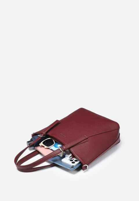 Torebka damska LUIGISANTO HS1239 Bordo Torebka damska LUIGISANTO HS1239 Bordo