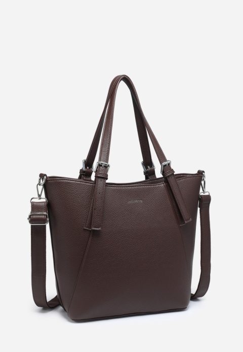 Torebka damska LUIGISANTO HS1239 D.Coffe