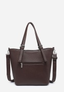 Torebka damska LUIGISANTO HS1239 D.Coffe
