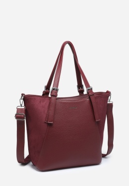 Torebka damska LUIGISANTO HS1239-Z Bordo